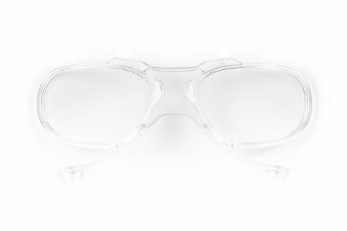 Product image on white background of ASW ASW FIRESTORM goggle RX holder White BG Plastic from the Prescription Safety Glasses (Frame and Lens Package) collection by PSG Eyewear