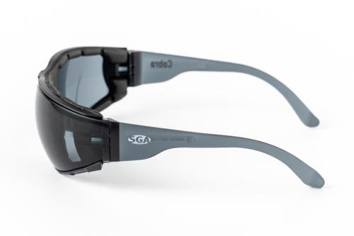 Product image on white background of ASW - SGA ASW SGA COBRA SMKE S Plastic from the Prescription Safety Glasses (Frame and Lens Package) collection by PSG Eyewear