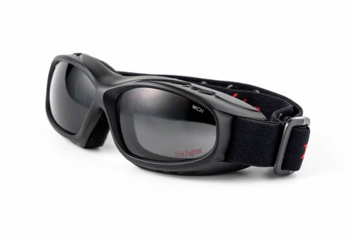 Product image on white background of  ASW SGA FIREFIGHTER SMOKE AF A Plastic from the Prescription Safety Glasses (Frame and Lens Package) collection by PSG Eyewear