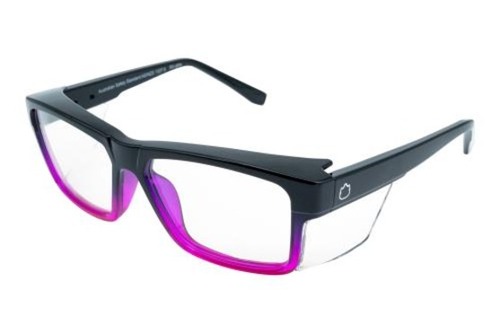 Product image on white background of  Ugly Fish Jackal Small Plastic from the Ugly Fish Prescription Safety Glasses collection by PSG Eyewear