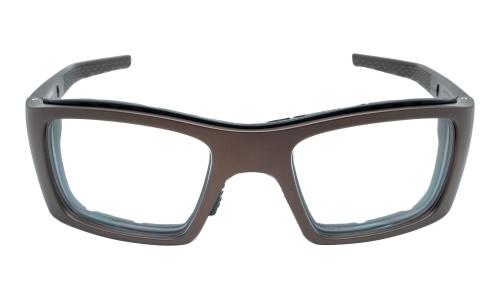 Product image on white background of Ugly Fish Taipan RS9002 BR.C Angle 1 Plastic from the Prescription Safety Glasses (Frame and Lens Package) collection by PSG Eyewear