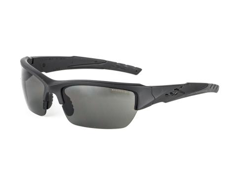 Product image on white background of WILEY X WX Valor A EN166S BLK FRAME SMOKE LENS A-2 Plastic from the Prescription Safety Glasses (Frame and Lens Package) collection by PSG Eyewear